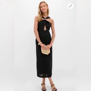 Hyacinth House Francis Linen Dress